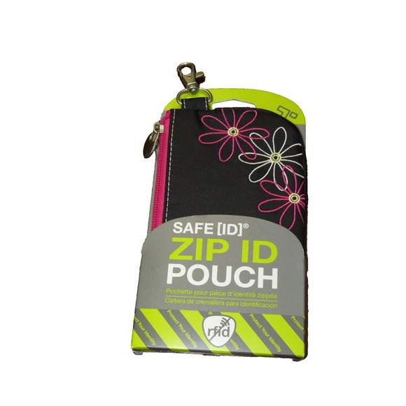 Travelon Bags Travelon Safe Id Rfid Blocking Zip Pouch Id Holder
